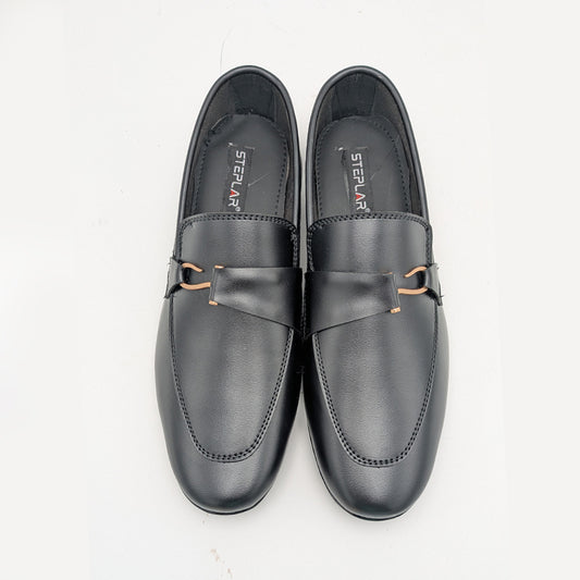 Men's Classic Slip-On Dress Formal Shoes by STEPLAR