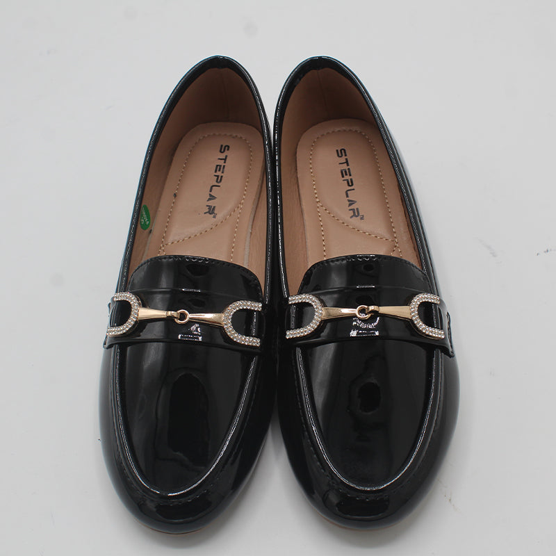 STEPLAR Premium Glossy Rhinestone Flat