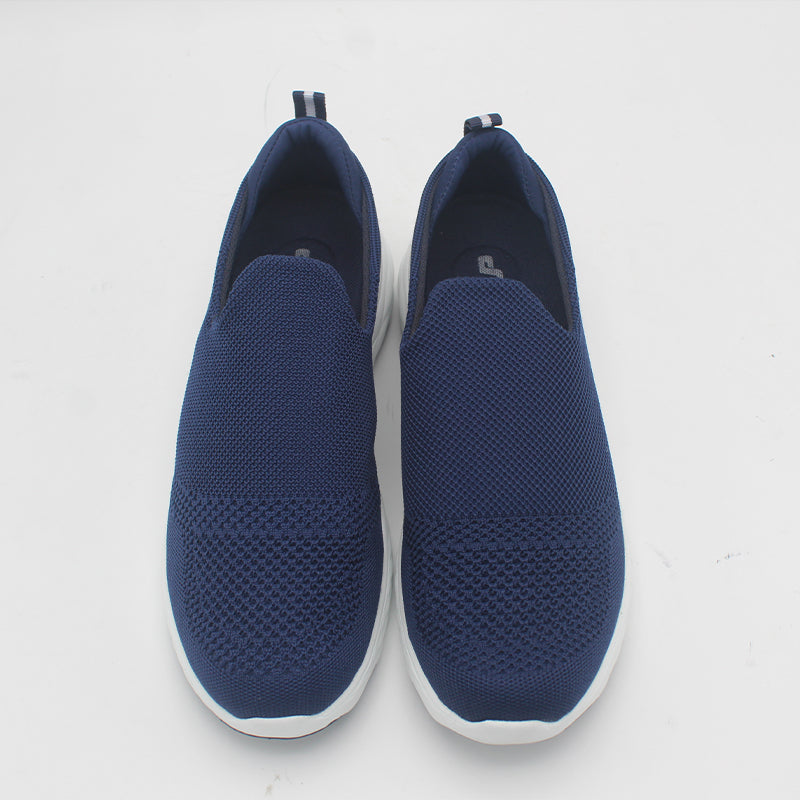 Ultra-Knit Navy Casual Slip-On