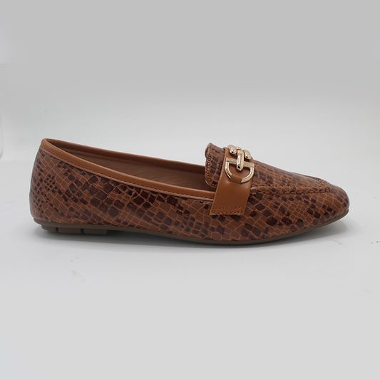STEPLAR Exotic Buckle Print Flat