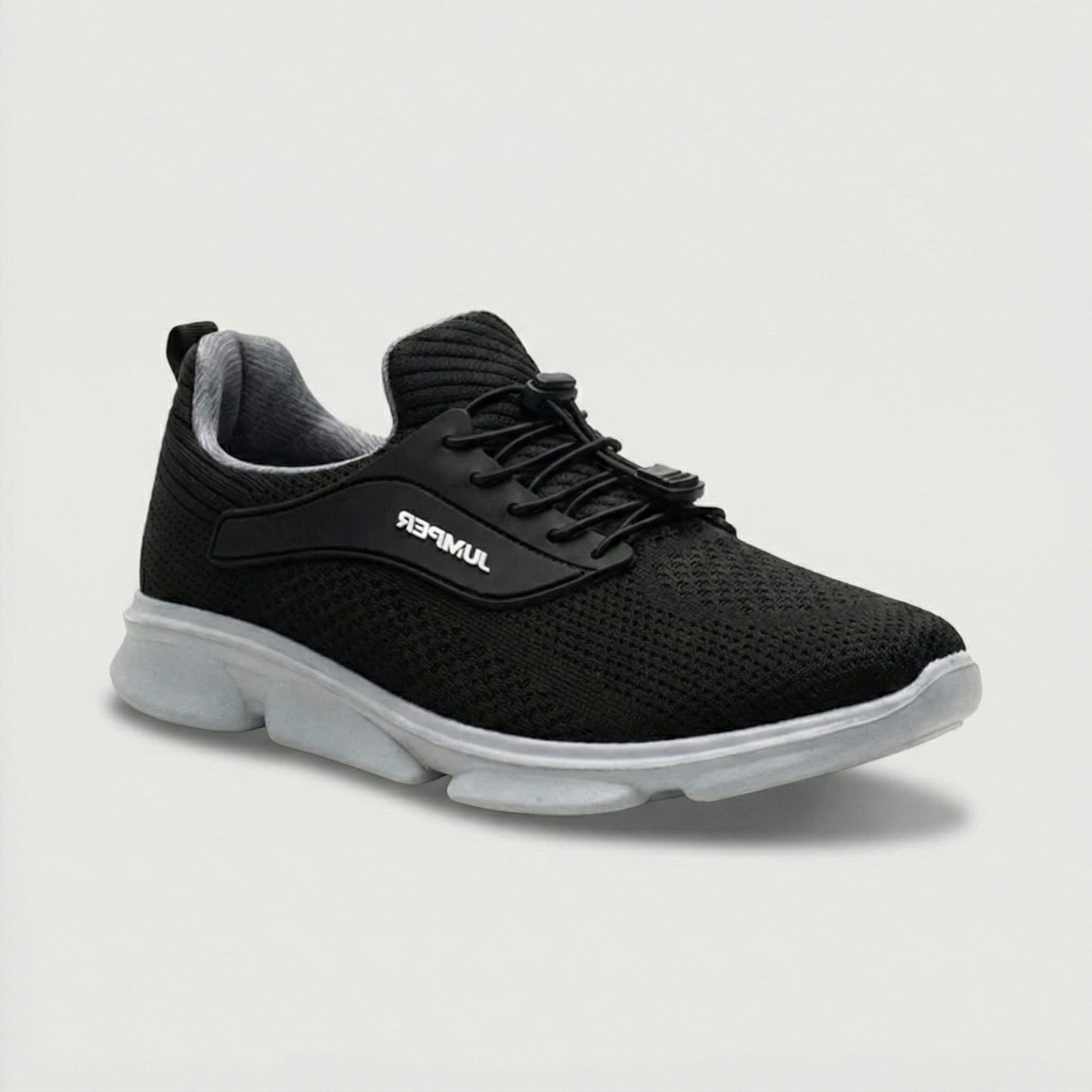 Jumper Knit-Mesh Quick-Lace Trainer