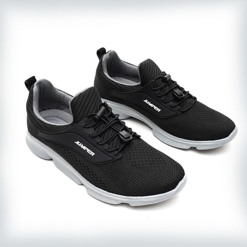 Jumper Knit-Mesh Quick-Lace Trainer