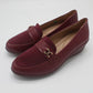 STEPLAR Burgundy Comfort Wedge Loafer
