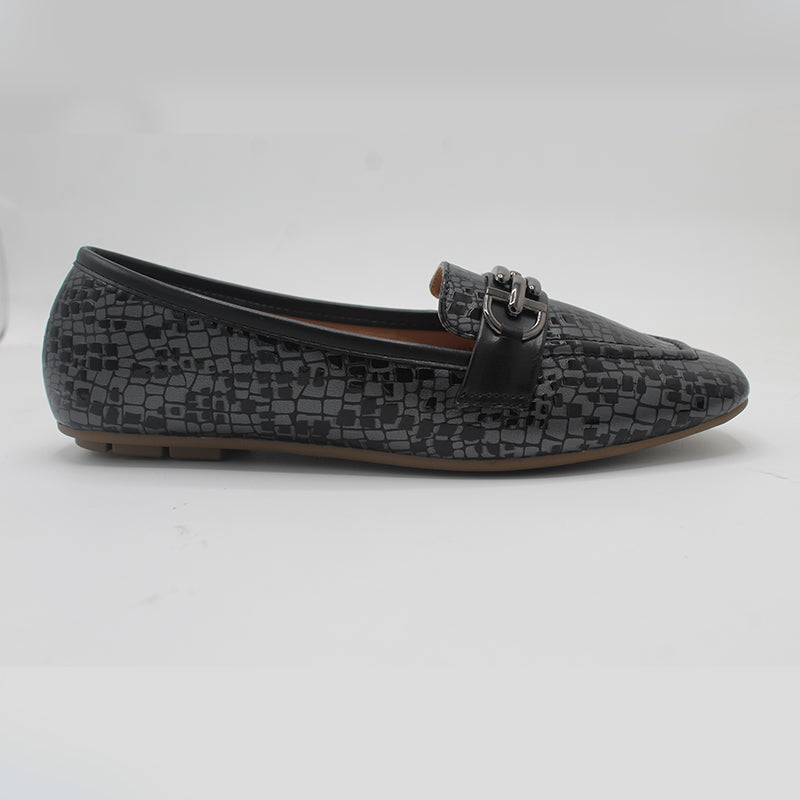 STEPLAR Exotic Buckle Print Flat