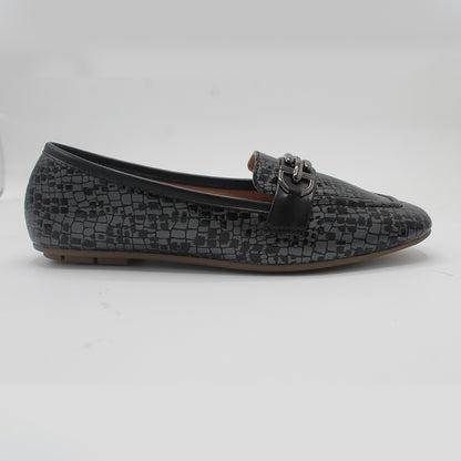 STEPLAR Exotic Buckle Print Flat