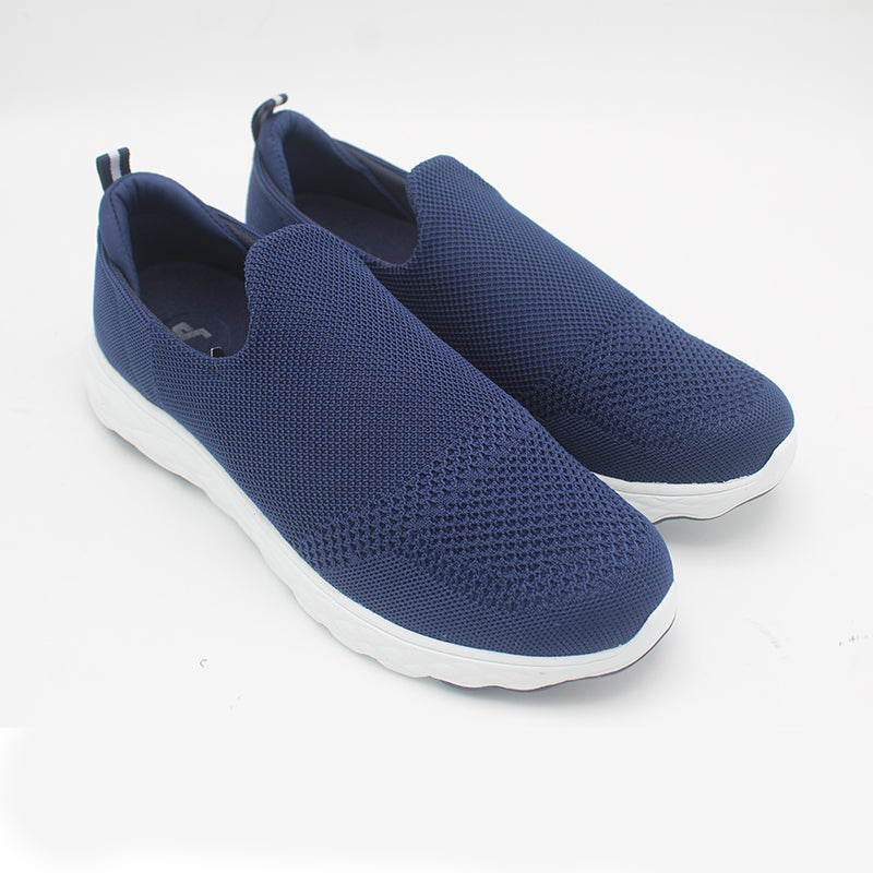 Ultra-Knit Navy Casual Slip-On