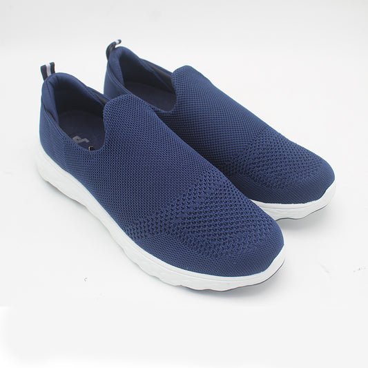 Ultra-Knit Navy Casual Slip-On
