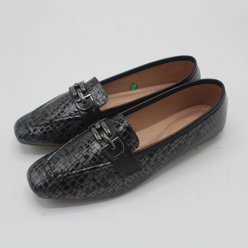 STEPLAR Exotic Buckle Print Flat