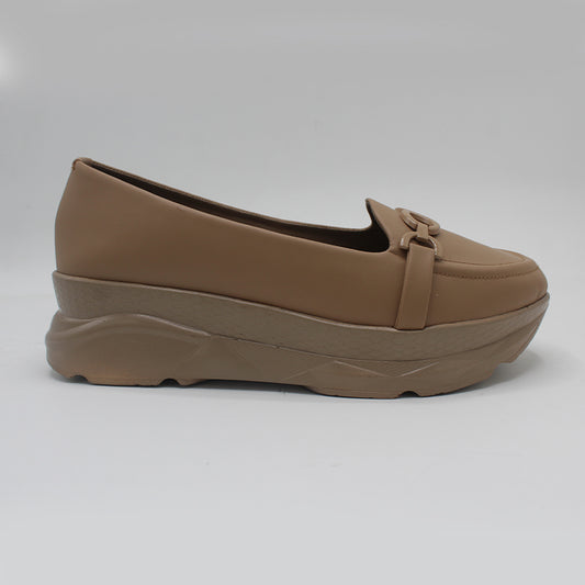 STEPLAR Monochromatic Platform Court Shoe