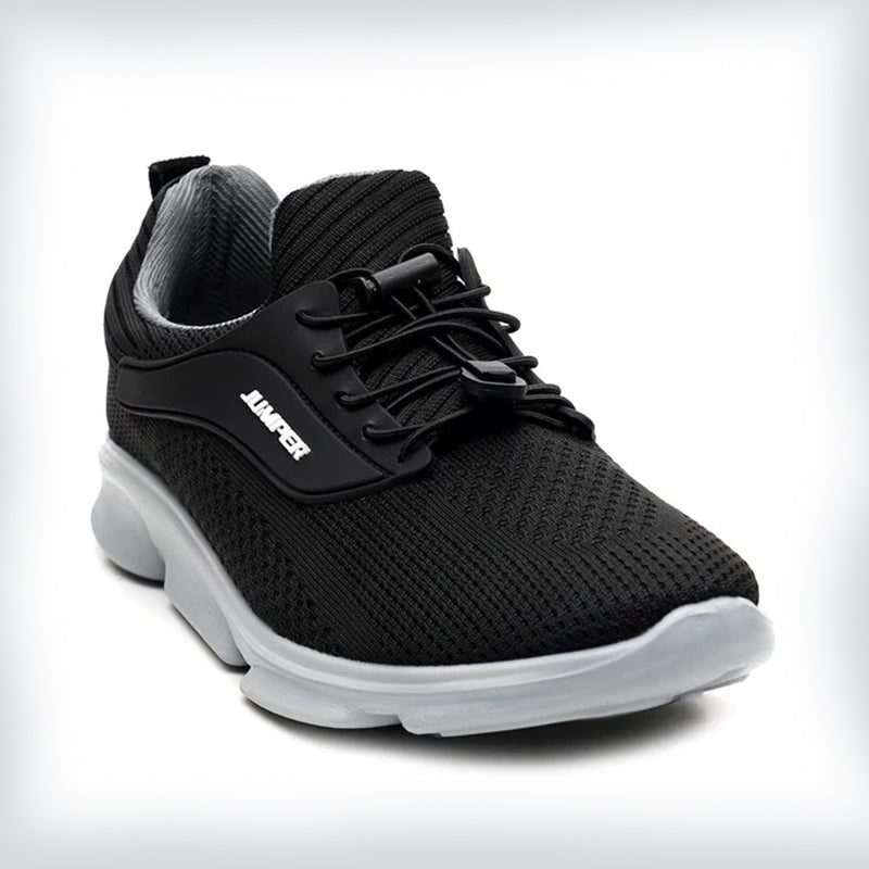 Jumper Knit-Mesh Quick-Lace Trainer