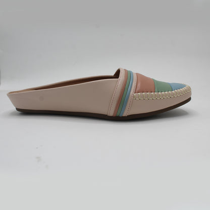 STEPLAR Riviera Stripe Backless Mule