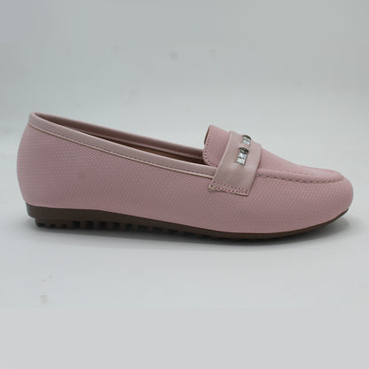 STEPLAR Quilted Pink Jewel Accent Flat