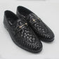 Men's Basketweave Formal Dress Shoe