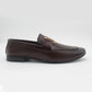 Men's Elite Formal Slip-On Dress Shoe with Monogram Buckle
