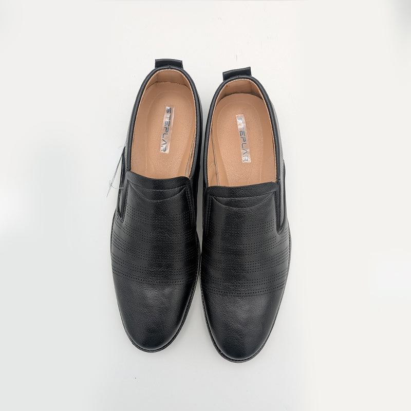 Men's Breathable Perforated Formal Slip-On Shoes
