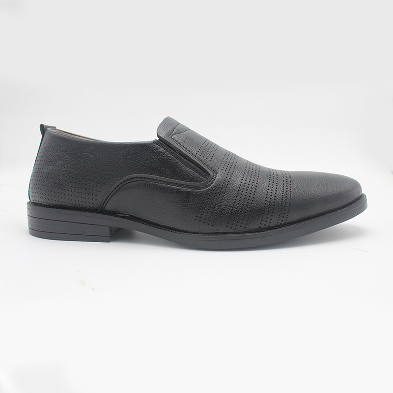Men's Breathable Perforated Formal Slip-On Shoes