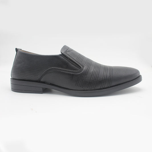 Men's Breathable Perforated Formal Slip-On Shoes
