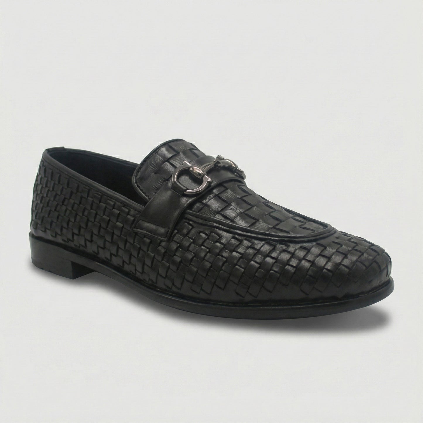 Men's Basketweave Formal Dress Shoe