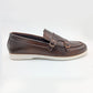 Men's Exotic Textured Monk Strap Slip-On