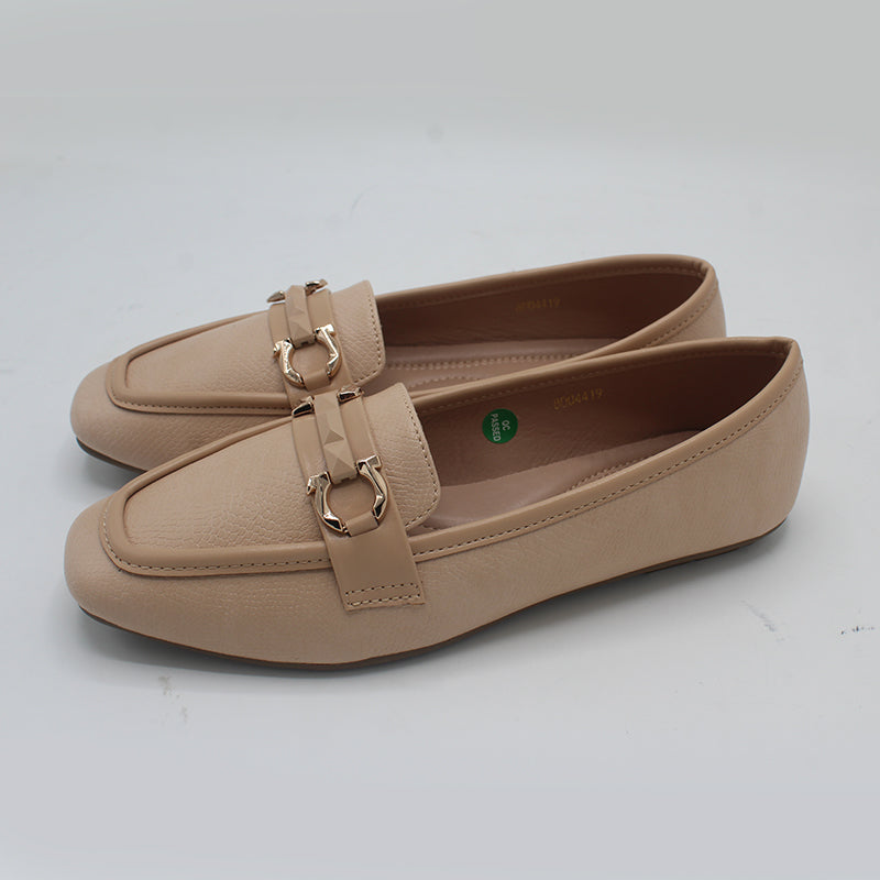 STEPLAR Minimalist Studded Buckle Flat