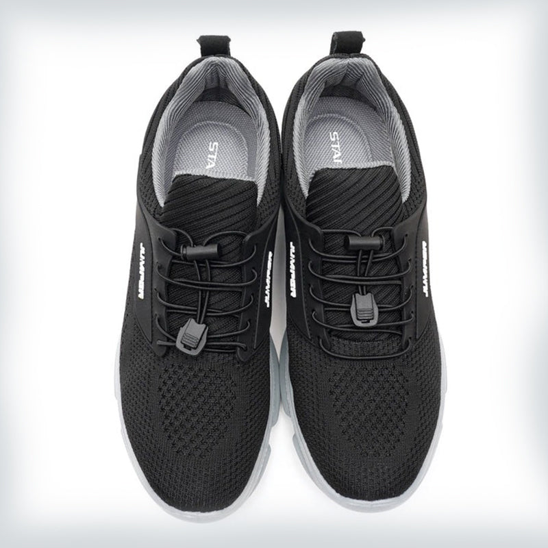 Jumper Knit-Mesh Quick-Lace Trainer